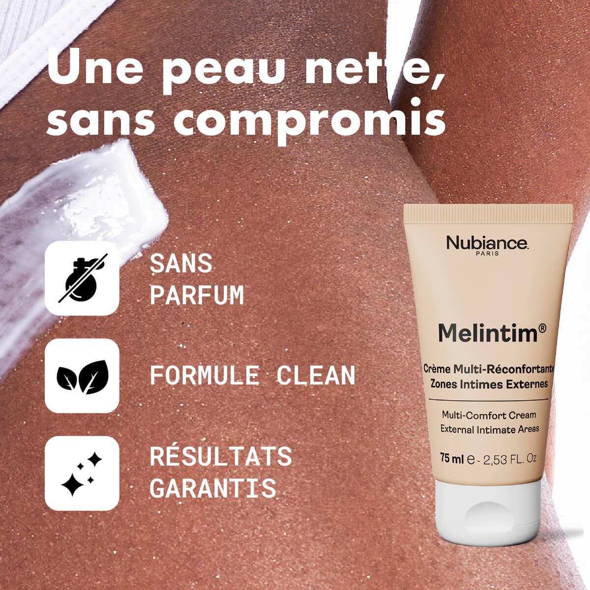 Melintim® - Crème Multi-Réconfortante Zones Intimes Externes