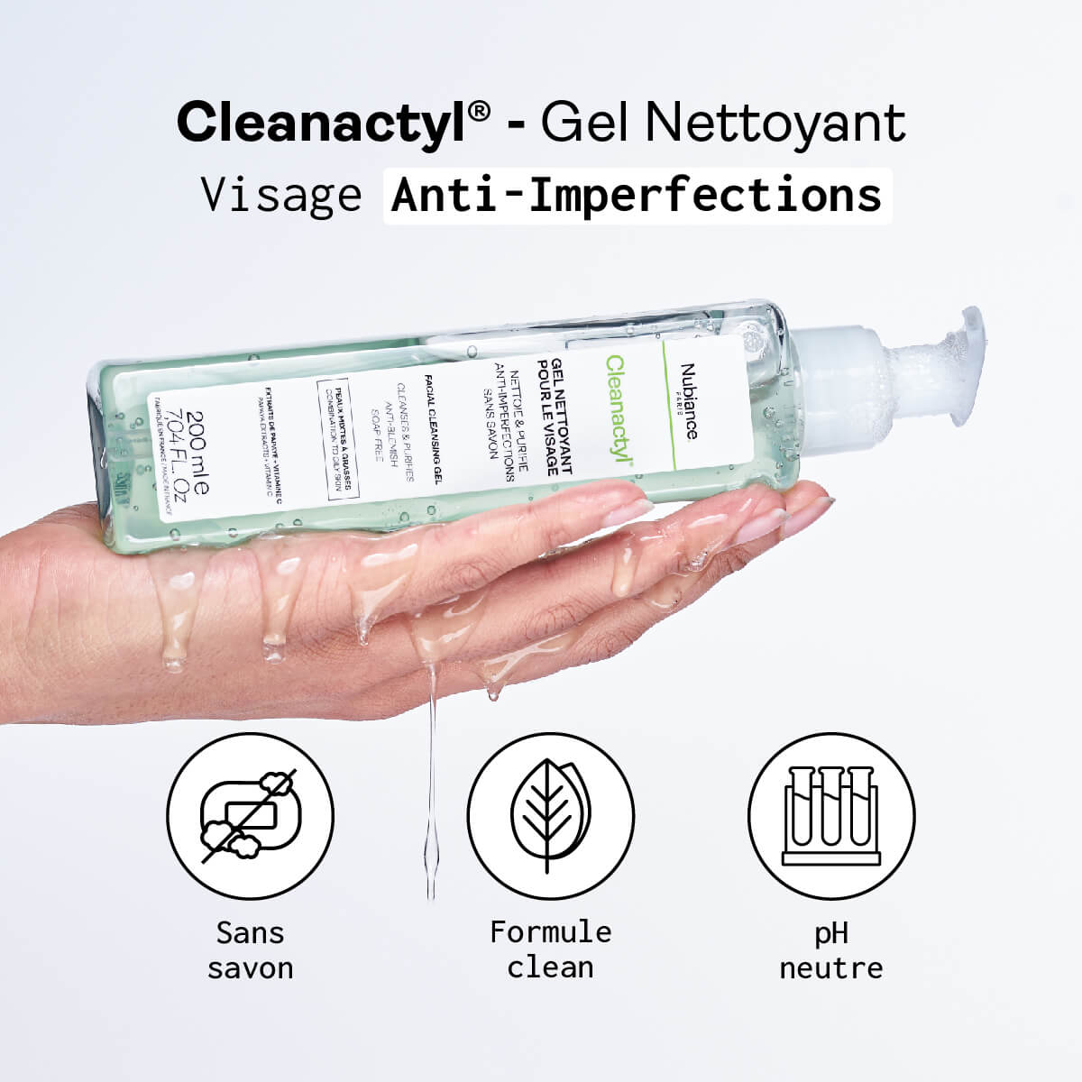 Cleanactyl® - Gel Nettoyant Visage Anti-Imperfections
