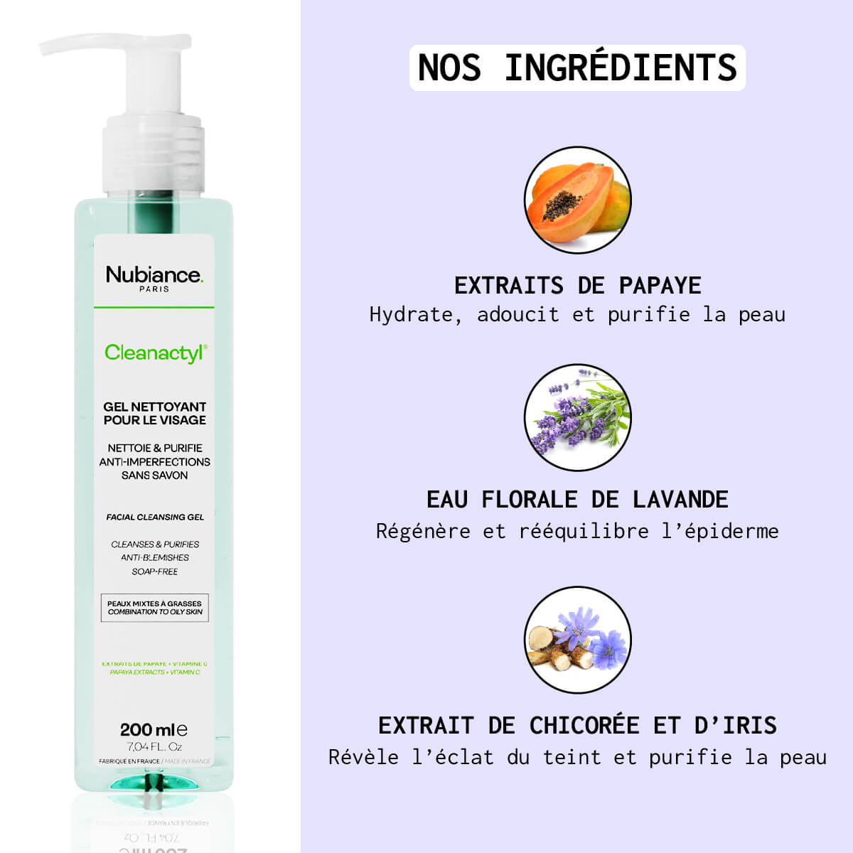 Cleanactyl® - Gel Nettoyant visage