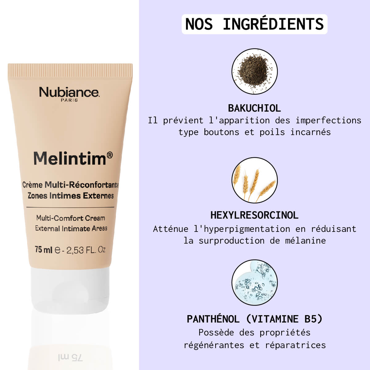 Melintim® - Crème Zones Intimes Externes