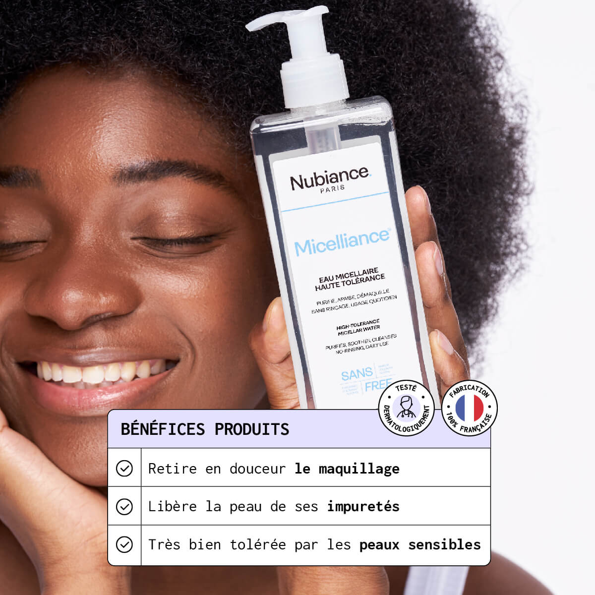 Micelliance® - Eau Micellaire Haute Tolérance